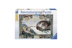 Ravensburger - Michelangelo The Creation Of Adam 5000 Piece Adult's Jigsaw Puzzle