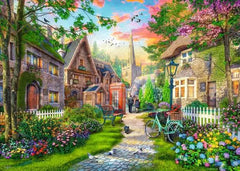Ravensburger - Church Lane 1000 Piece Adult's Jigsaw Puzzle