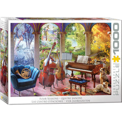 Eurographics - Four Seasons Of Music 1000 Piece Jigsaw Puzzle