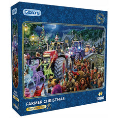 Gibsons - Farmer Christmas 1000 Piece Jigsaw Puzzle