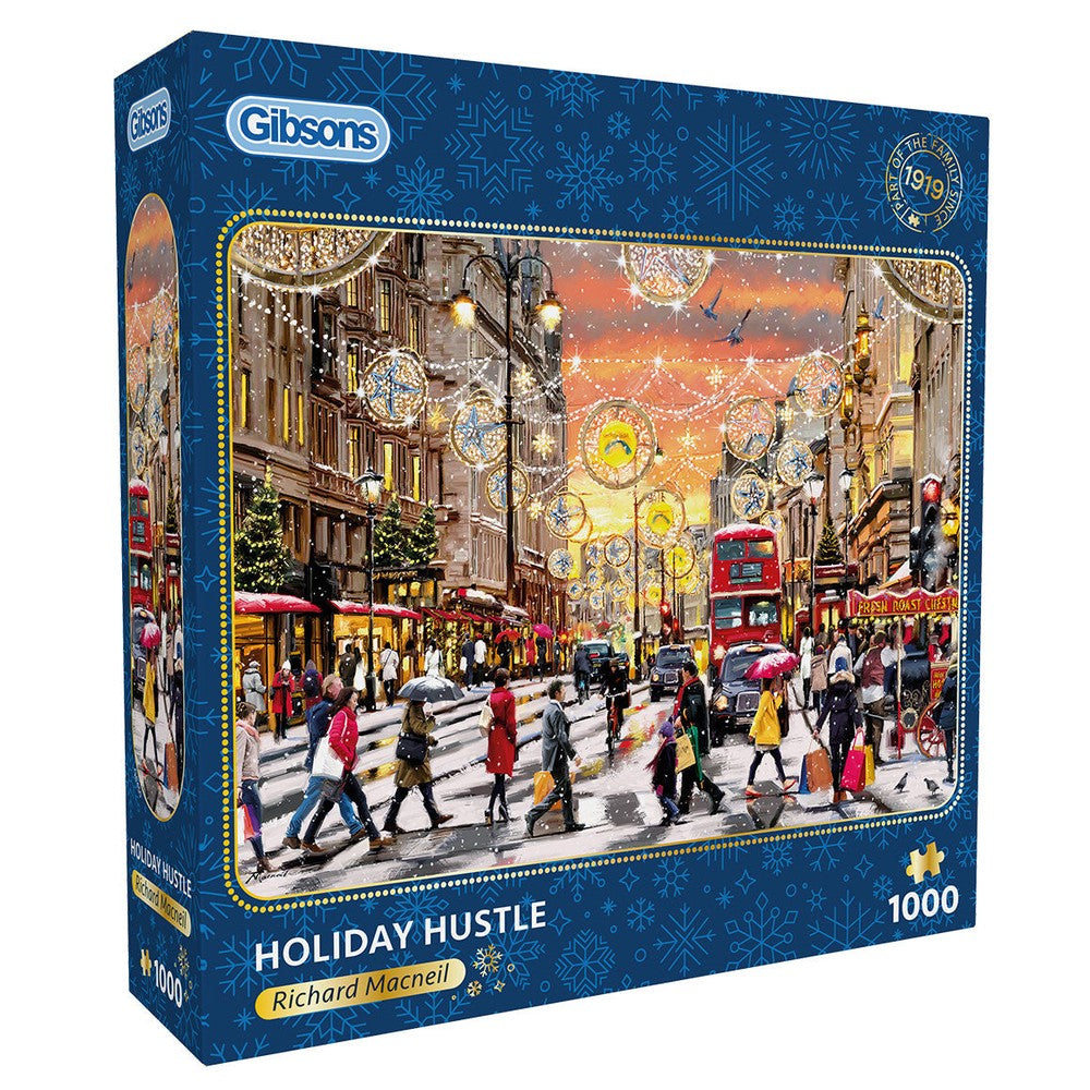 Gibsons - Holiday Hustle 1000 Piece Jigsaw Puzzle