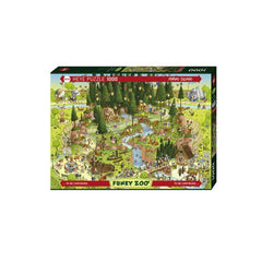 Heye - Funky Zoo: Black Forest 1000 Piece Jigsaw Puzzle