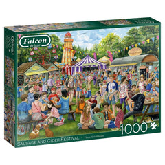 Falcon - Sausage & Cider Festival 1000 Piece Jigsaw Puzzle