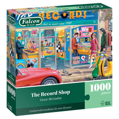 Falcon - The Record Shop 1000 Piece Jigsaw Puzzle