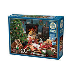 Cobble Hill - Christmas Puppies 500 Piece Jigsaw Puzzle