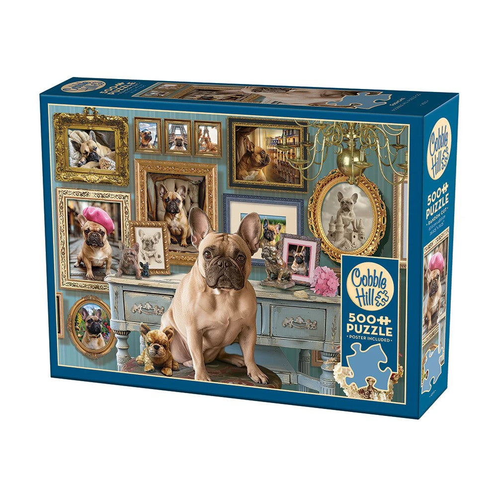 Cobble Hill - Frenchie 500 Piece Jigsaw Puzzle