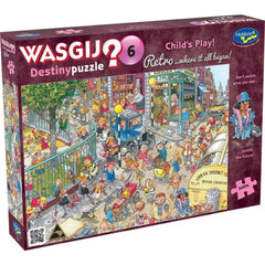 Holdson - Wasgij? Retro Destiny 6 500 Piece XL Jigsaw Puzzle