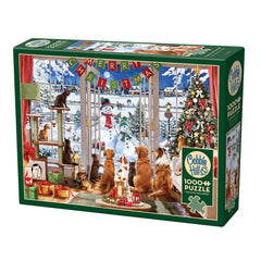 Cobble Hill - Christmas Visitors 1000 Piece Jigsaw Puzzle