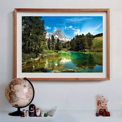 Clementoni - Blue Lake (HQ Collection) 1500 Piece Jigsaw Puzzle