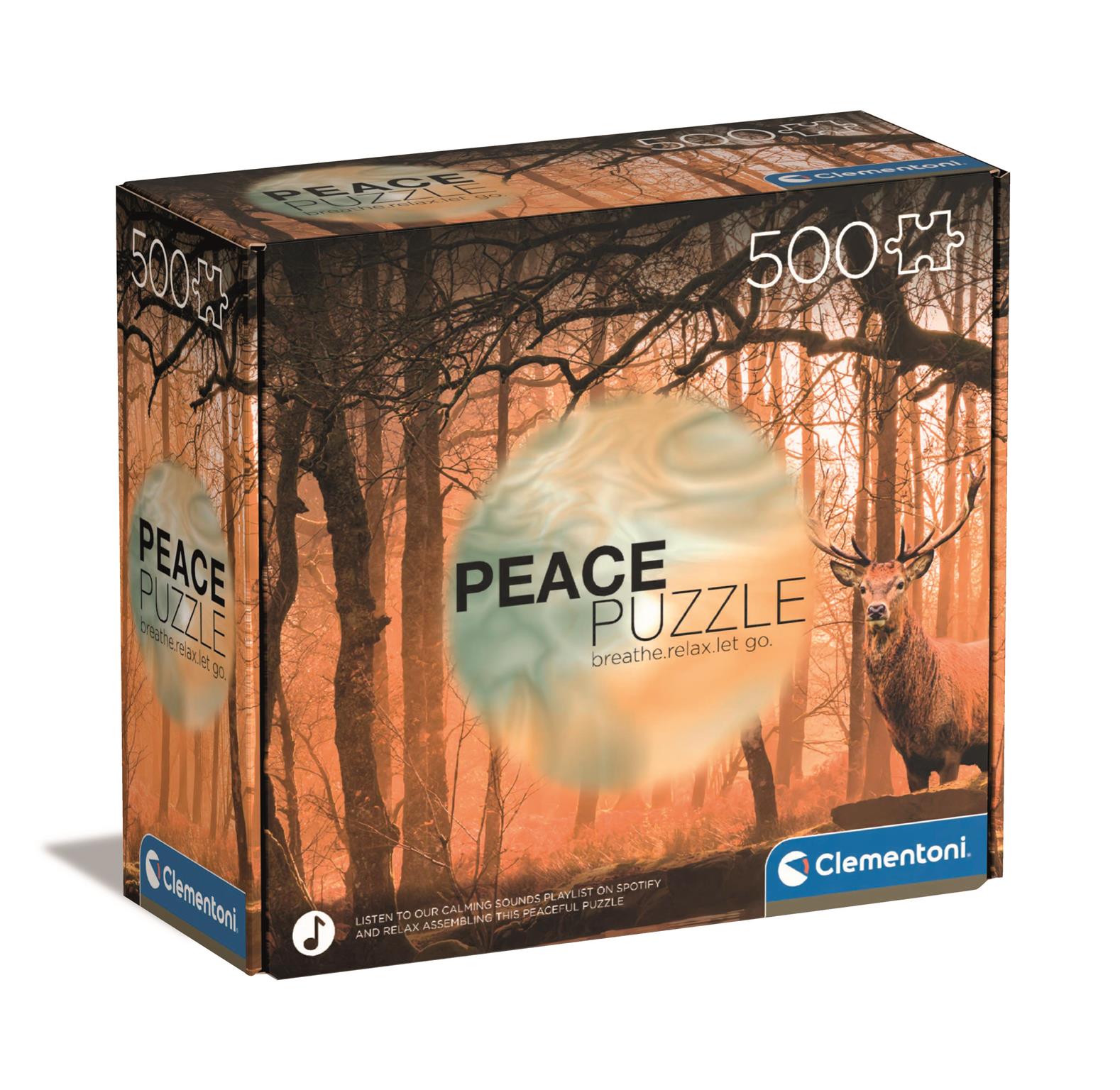 Clementoni - Peace Puzzle Rustling Silence