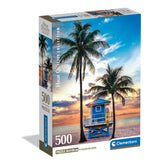 Clementoni - Miami Beach Florida 500 Piece Jigsaw Puzzle box
