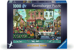 Ravensburger - Riverside Town 1000 Piece Adult's Jigsaw Puzzle