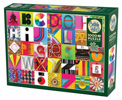 Cobble Hill - Found Alphabet 1000 Piece Jigsaw Puzzle