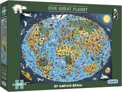 Gibsons- Our Great Planet 1000 Piece Puzzle