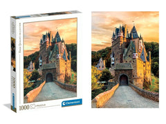 Clementoni - Golden Hour at Eltz Castle (HQ Collection) 1000 Piece Jigsaw Puzzle
