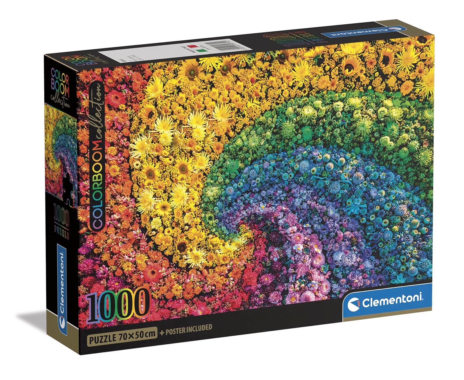 Clementoni - Whirl ColorBoom 1000 Piece Jigsaw Puzzle