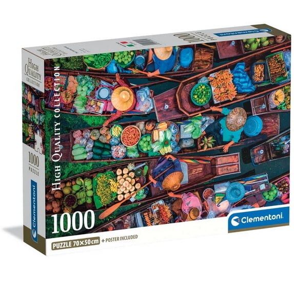 Clementoni - Thai Floating Market 1000 Piece Jigsaw Puzzle
