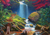 Cobble Hill - Mystic Falls In Autumn 1000 Piece Jigsaw Puzzle