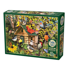 Cobble Hill - Bird Cabin 1000 Piece Jigsaw Puzzle
