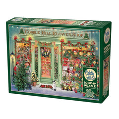 Cobble Hill - Christmas Flower Shop 1000 Piece Jigsaw Puzzle