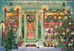 Cobble Hill - Christmas Flower Shop 1000 Piece Jigsaw Puzzle