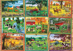 Cobble Hill - Postcards From The Farm 1000 Piece Jigsaw Puzzle