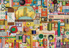 Cobble Hill - Sewing Notions 1000 Piece Jigsaw Puzzles
