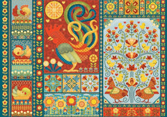 Cobble Hill - Scandi Chicken Quilt 1000 Piece Jigsaw Puzzle