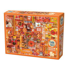 Cobble Hill - Rainbow Project 1000 Piece Jigsaw Puzzle Orange