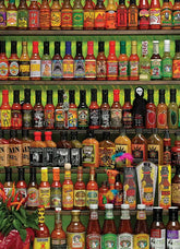 Cobble Hill - Hot Hot Sauce 1000 Piece Jigsaw Puzzle
