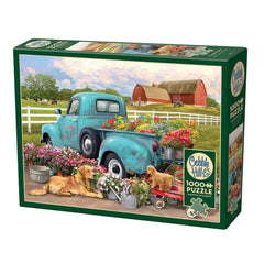 Cobble Hill - Flower Truck 1000 Piece Jigsaw Puzzle