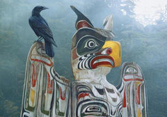 Cobble Hill - Totem Pole In The Mist 1000 Piece Jigsaw Puzzle