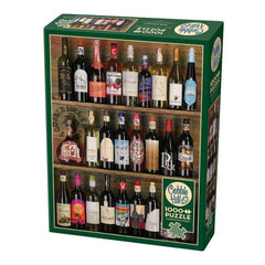 Cobble Hill - Wine Alphabet 1000 Piece Jigsaw Puzzle