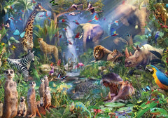 Cobble Hill - Into The Jungle 1000 Piece Jigsaw Puzzle