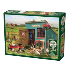 Cobble Hill - Happy Hen House 1000 Piece Jigsaw Puzzle