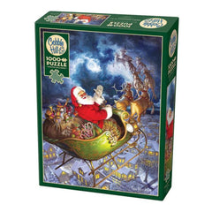 Cobble Hill - Merry Christmas To All 1000 Piece Jigsaw Puzzle