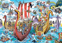Cobble Hill - Doodletown Viking Voyage 1000 Piece Jigsaw Puzzle
