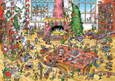 Cobble Hill - Doodletown Elves At Work 1000 Piece Jigsaw Puzzle