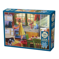Cobble Hill - Apple Pie Kitchen 500 Piece Jigsaw Puzzle
