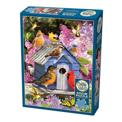 Cobble Hill - Spring Birdhouse 500 Piece Jigsaw Puzzle