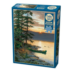 Cobble Hill - Canoe Lake 500 Piece Jigsaw Puzzle