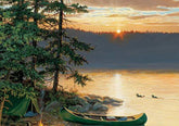 Cobble Hill - Canoe Lake 500 Piece Jigsaw Puzzle