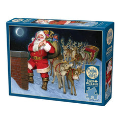 Cobble Hill - Up On The Rooftop 500 Piece Jigsaw Puzzle