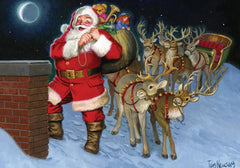 Cobble Hill - Up On The Rooftop 500 Piece Jigsaw Puzzle