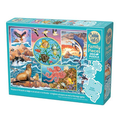 Cobble Hill - Ocean Magic 350 Extra Large Pieces Jigsaw Puzzles