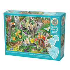 Cobble Hill - Rainforest Magic 350 Extra Large Pieces Jigsaw Puzzles