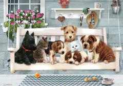 Cobble Hill - Porch Pals 350 Extra Large Pieces Jigsaw Puzzles