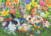 Cobble Hill - Easter Bunnies 350 Extra Large Pieces Jigsaw Puzzles