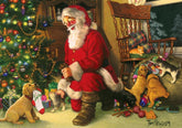 Cobble Hill - Santa's Lucky Stocking 350 Extra Large Pieces Jigsaw Puzzle