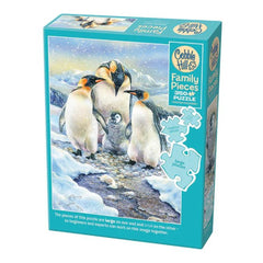 Cobble Hill - Penguin Family 350 Extra Large Pieces Jigsaw Puzzle